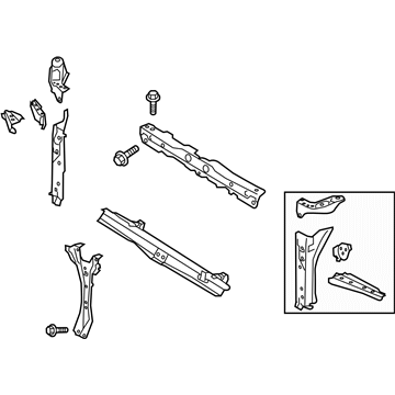 Subaru Legacy Radiator Support - 53029AL05B9P