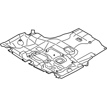 Subaru 56410AL00A Under Cover Complete Front