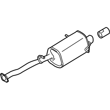 Subaru 44300SA111 MUFFLER Assembly