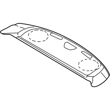 Subaru 65510FA021EM Trim Panel Rear Luggage Shelf