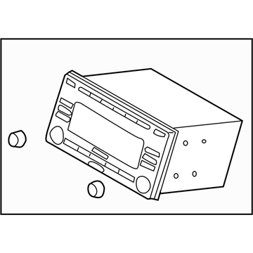 Subaru 86201SC640 PB000984 Stereo Deck