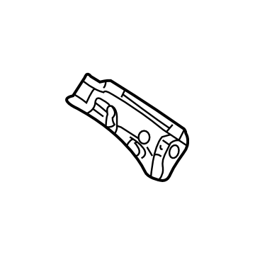 Subaru 94088FE100 Pad Assembly Rail Side Rear RH