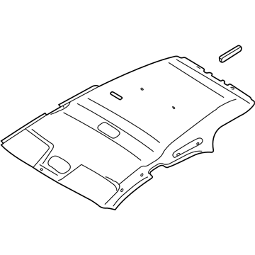 Subaru 94411FE140NE Trim Panel Assembly Rf S/W