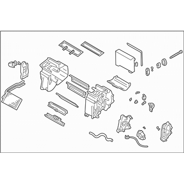 Subaru 72110FE070 Heater Unit