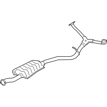 2009 Subaru Outback Exhaust Pipe - 44201AG03A