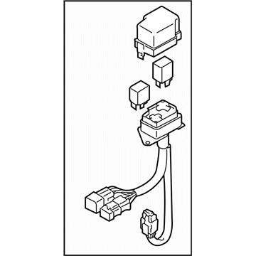Subaru 27538AE001 Relay Box Assembly