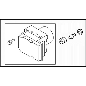 Subaru 27596SA000 Hydraulic Unit Assembly V/CONT