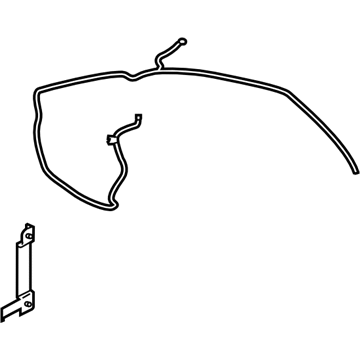 Subaru 86325AJ61A Feeder Cord Assembly WUS