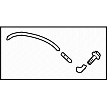 Subaru 86640SC020 Rear Window Washer Jet Nozzle