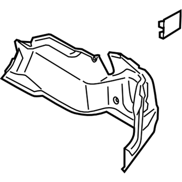 Subaru 94511AJ13A Trim Panel Assembly TRKS L