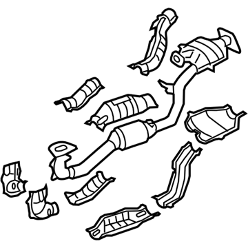 Subaru 44101AG20A Catalytic Converter