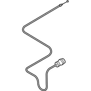 2006 Subaru Tribeca Fuel Door Release Cable - 57330XA01A