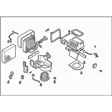 Subaru 72210AE08B Blower Assembly