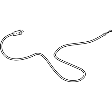 Subaru WRX STI Fuel Door Release Cable - 57330VA011