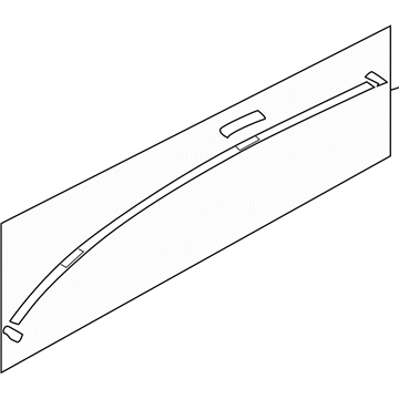 Subaru 91046FG001 MOULDING Roof RH