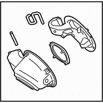 Subaru 51478AL01E SAUCER COMPL Sdn SIA