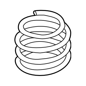 Subaru 20330FG540 Front Suspension-Coil Spring