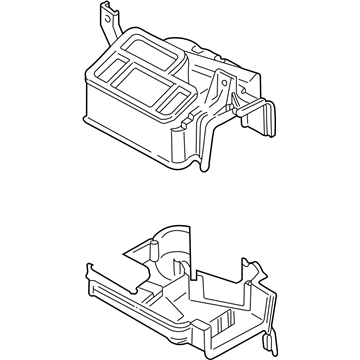Subaru 72120FA000 PT621097 Heater Case Assembly