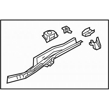 Subaru 52150FJ4909P Frame Side Rear Lw Front CRH