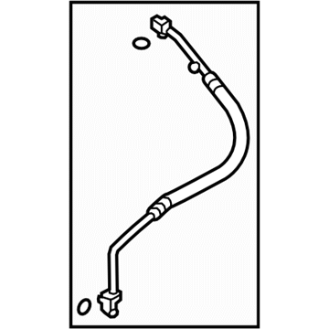 Subaru 73424AJ05A Hose Assembly Press Discharge