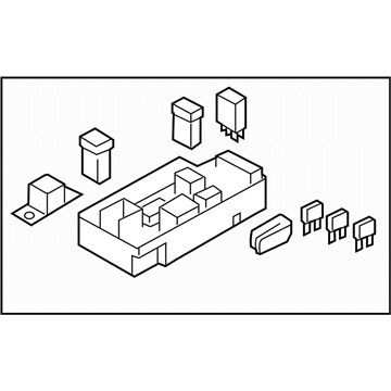 Subaru 82241FE010 Fuse Box