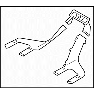 Subaru 72511FJ000 Duct Assembly Front