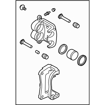 Subaru Forester Brake Caliper - 26292SC031