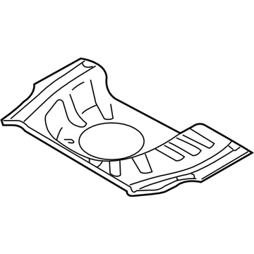 Subaru 52120FC201 PT081299 Floor Pan Complete Rear