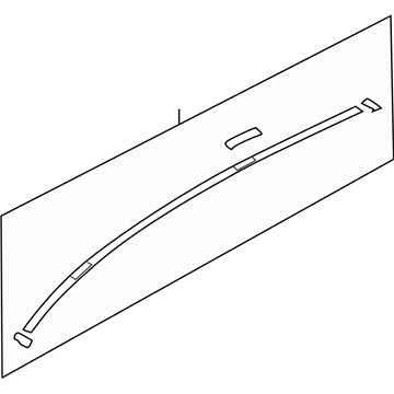 Subaru 91046FG061 MOULDING Roof LH