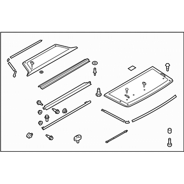 Subaru 91251AE00A Bed Cover