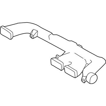 Subaru 66100SA010 Duct Side Vent Driver