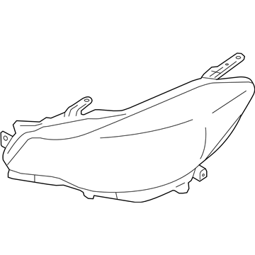 Subaru XV Crosstrek Headlight - 84913FJ091