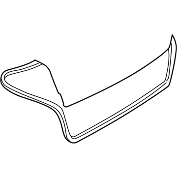 Subaru 57532AE01A WEATHERSTRIP Trunk