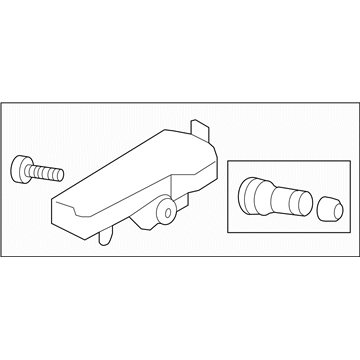 2017 Subaru WRX STI TPMS Sensor - 28103SG000
