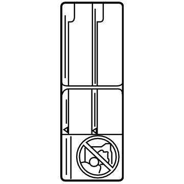 Subaru 98281CA000 Label Side Ab CAUTN