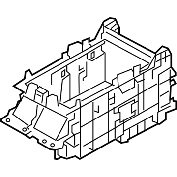 Subaru 92174AL05A Pocket Assembly Console