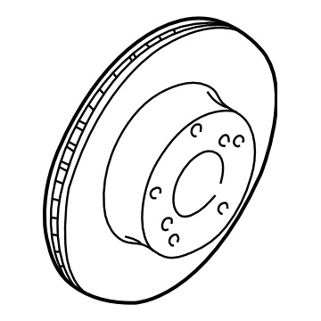 Subaru 26300AE061 Brake Disc Front