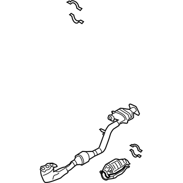 Subaru 44620AC41A Catalytic Converter