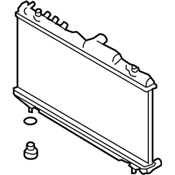 2009 Subaru Outback Radiator - 45111AG08A