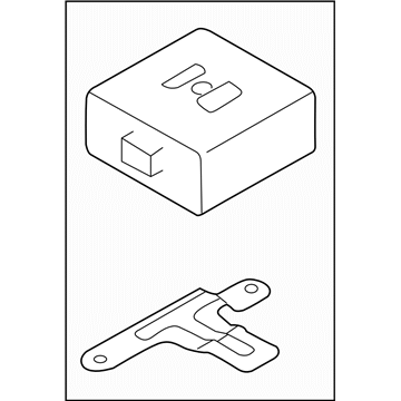 Subaru 88035AJ01A KEYLESS Entry Control Unit