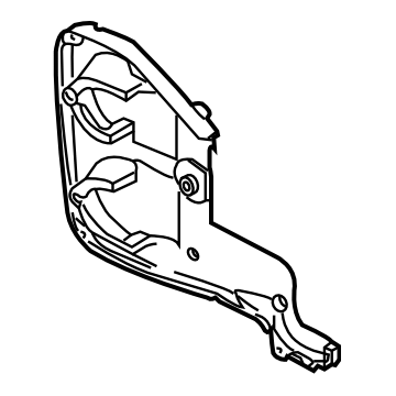 Subaru 13573AA131 COVERBELT NO.2 RH