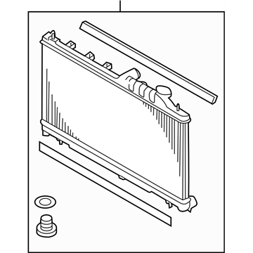 Subaru 45119VA000 Radiator Complete