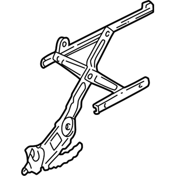 1995 Subaru Impreza Window Regulator - 62161FA010