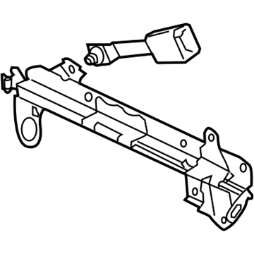 Subaru 64160SA210 Slide Rail Assembly In RH C0