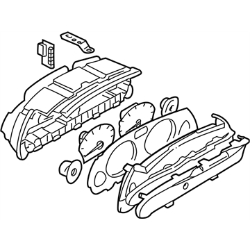 Subaru 85013FA200 Speedometer Instrument Cluster