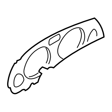 Subaru 85029FA030 Window Plate