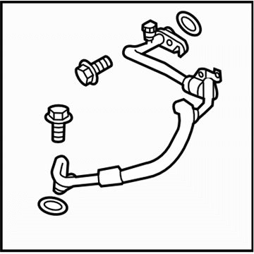 Subaru 73425CA010 Hose Ps