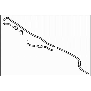 Subaru 86655FJ640 Hose 180 LHL