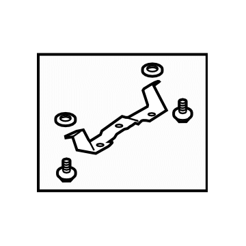 Subaru 92044AG54A Bracket Asst 4D Sn Front RH