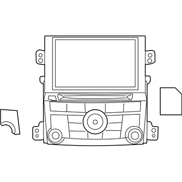 Subaru 86271AJ81A Navigation Assembly